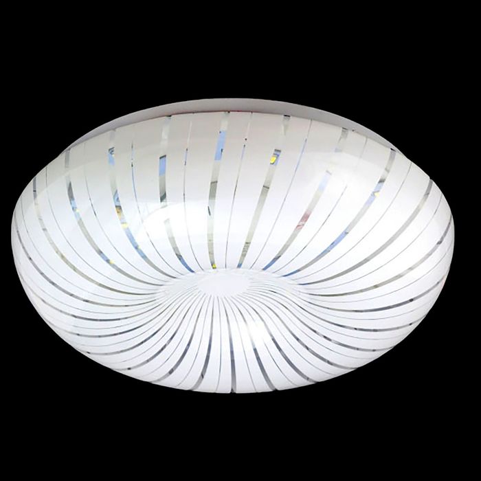 Светильник светодиодный "Линии" 24W LED 6000K 32x32x8см