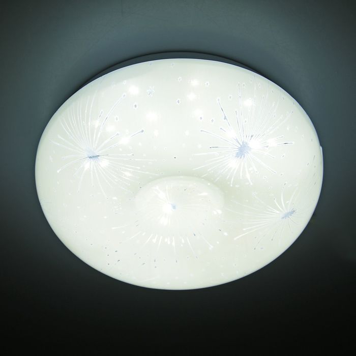 Светильник светодиодный "Фейерверк" 24W LED 6000K 32x32x8см