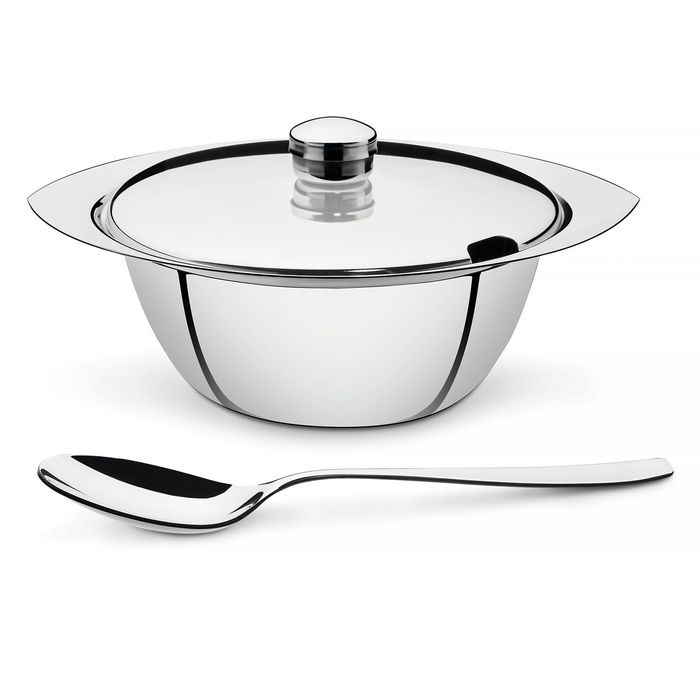 Сахарница с ложкой