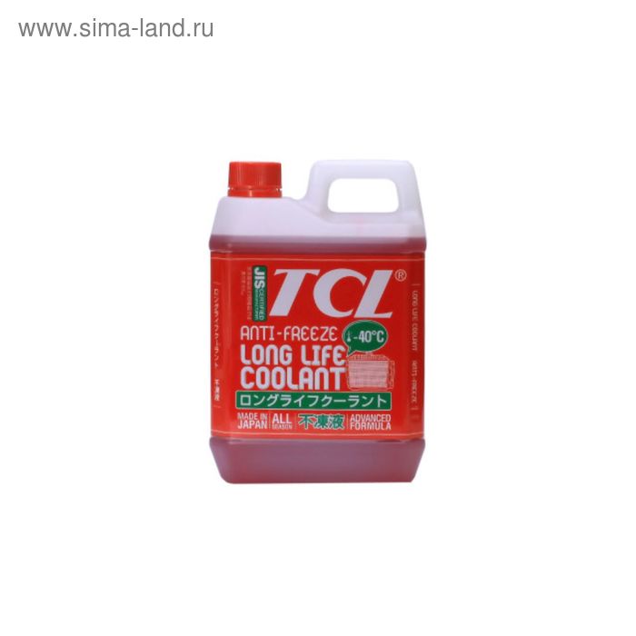 Антифриз TCL LLC -40C красный, 2 кг антифриз topcool red 40c 1 кг красный