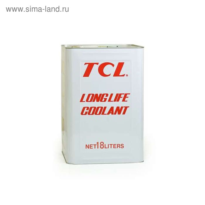 Антифриз TCL LLC -40C красный, 18 кг антифриз cool stream optima готовый 40c красный 10 кг