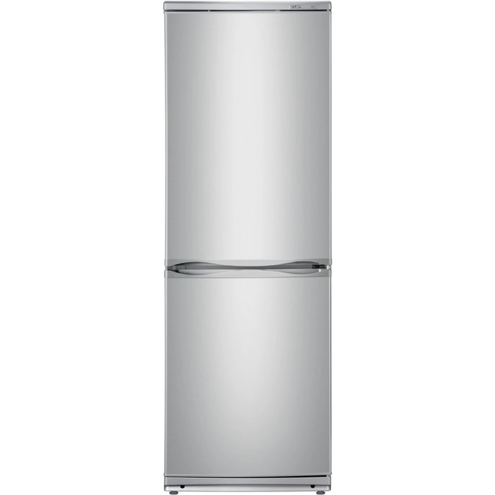 Холодильник Атлант ХМ 4012-080, двухкамерный, класс А, 320 л, серебристый холодильник atlant хм 4423 080 n двухкамерный класс а 320 л серебристый