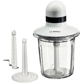 

Измельчитель Bosch MMR15A1, пластик, 550 Вт, 1.2 л, белый