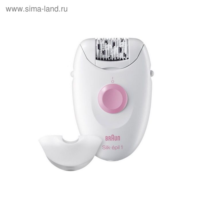 

Эпилятор Braun SE 1170 (5316), 7 Вт, 1 скорость, от сети, бело-розовый