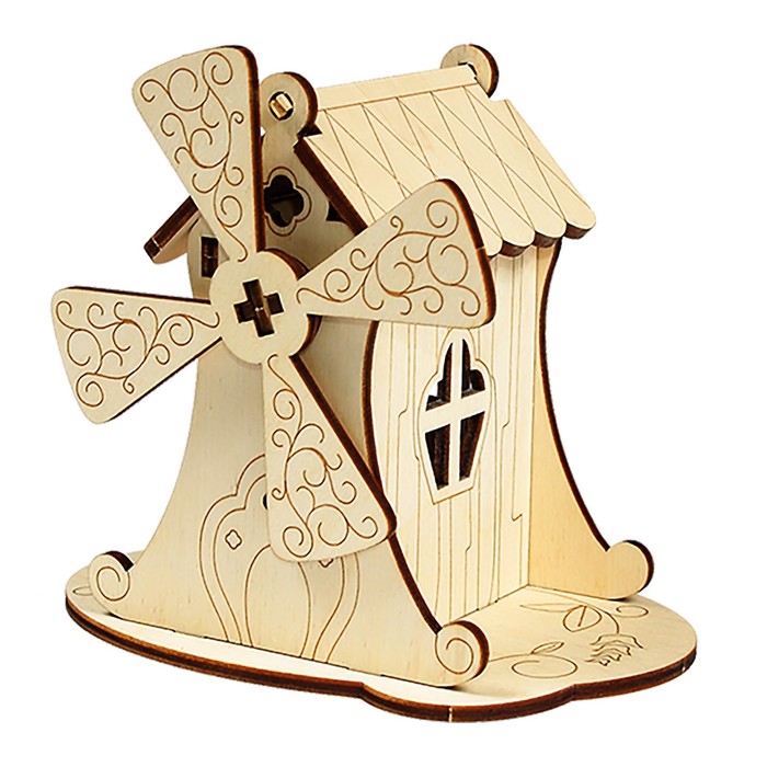 Конструктор-карандашница "Мельница"