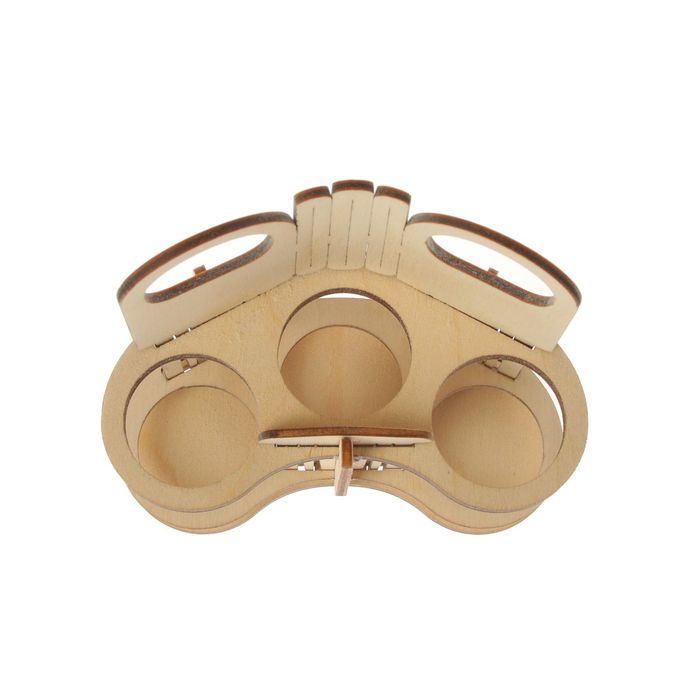 Подставка под масла "Гребешок" для 3 пузырьков