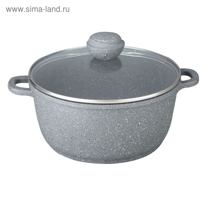 

Кастрюля Bekker Silver Marble, 6 л
