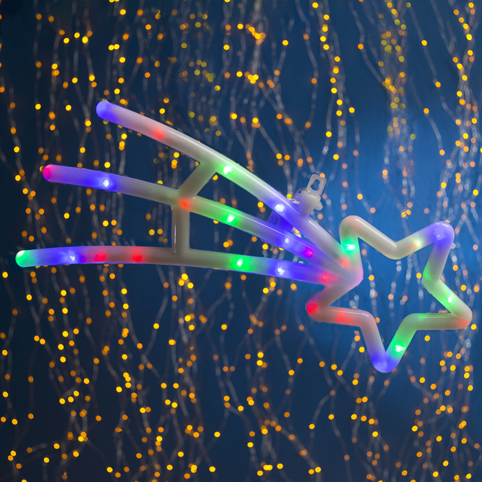 Фигура "Комета" 60х25 см, пластик, 35 LED, 220V, контрол. 8р. МУЛЬТИ