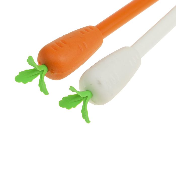 Ручка шариковая-прикол Морковка МИКС пиши-стирай