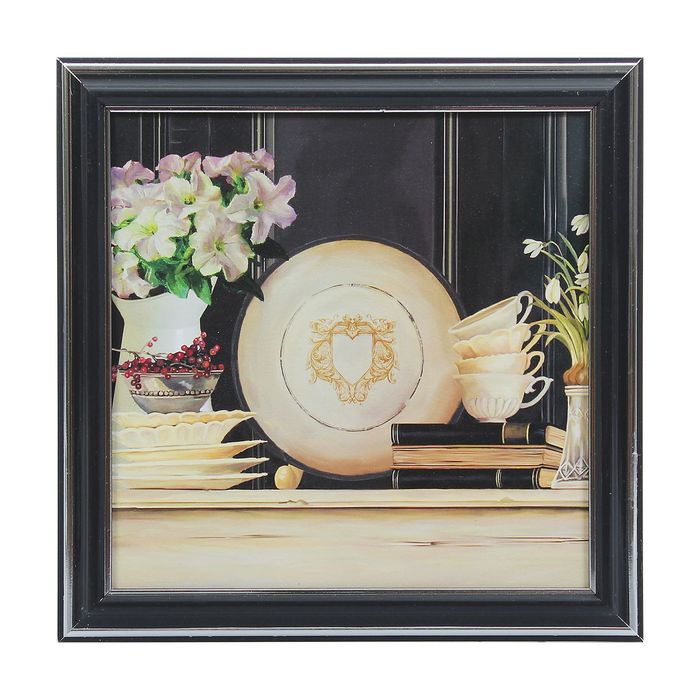 Картина "Фарфор" 21*21 см