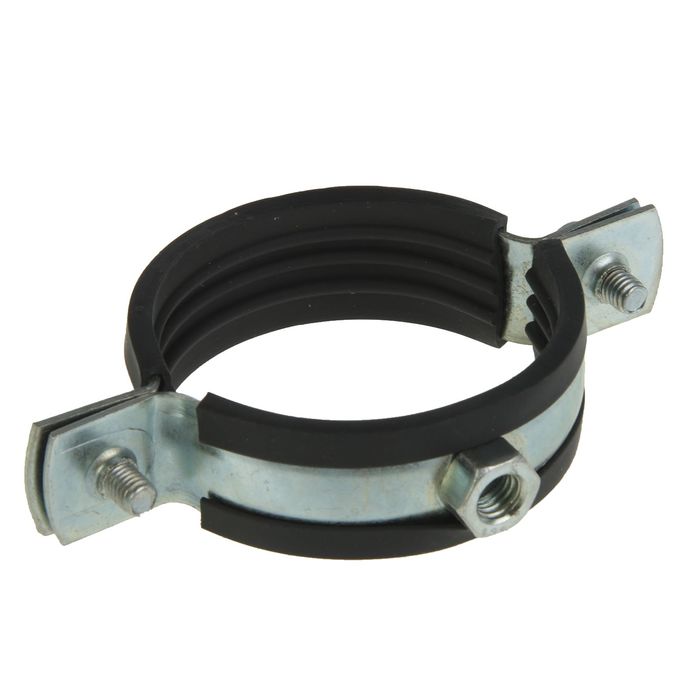 Хомут для труб с гайкой, 2"