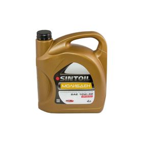 

Моторное масло Sintoil Молибден 10W-40 полусинтетика 4л