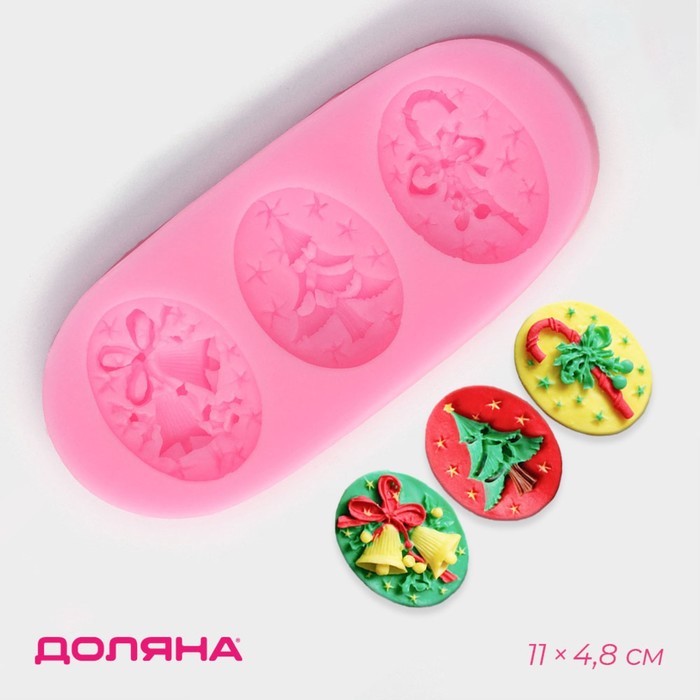 Молд 10,5х4,5 см "Новогодняя елка"