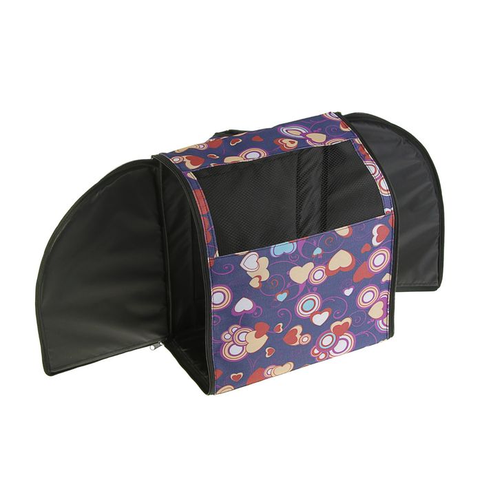 Рюкзак для переноски животных, 30 х 21 х 34 см, микс расцветок