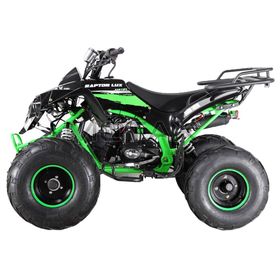 

Квадроцикл бензиновый MOTAX ATV Raptor LUX 125 сс, черно-зеленый