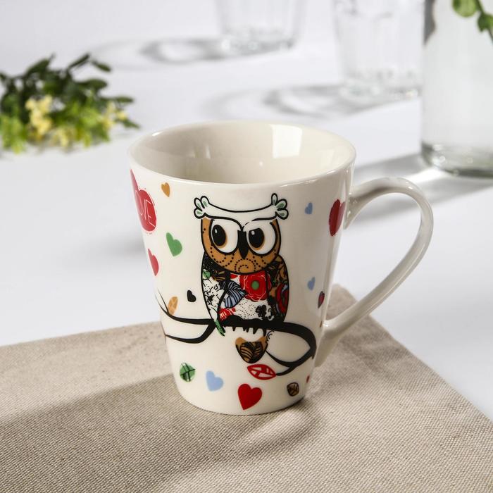 Кружка 260 мл "Задумчивая сова"