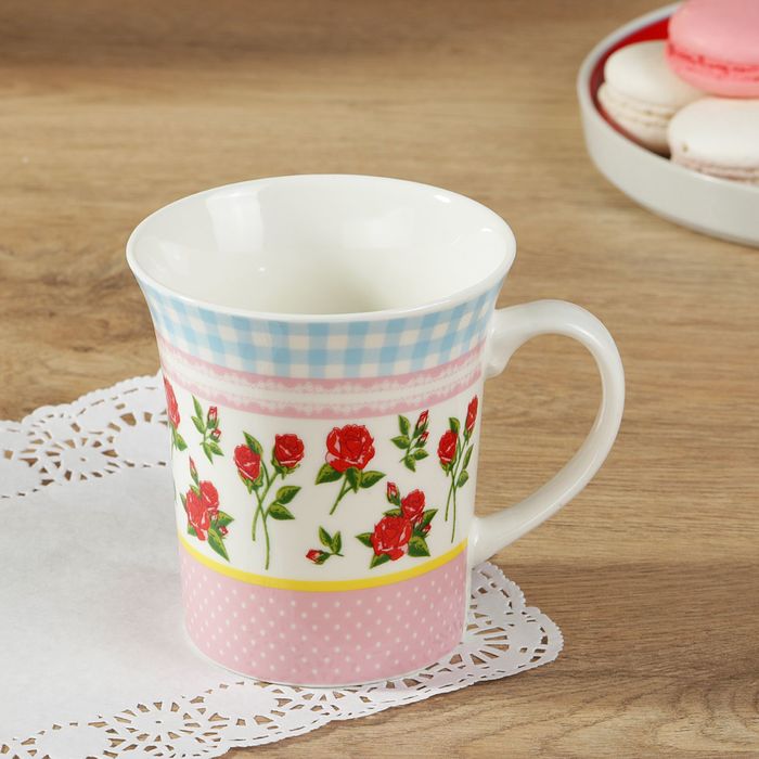 Кружка 340 мл "Рози"
