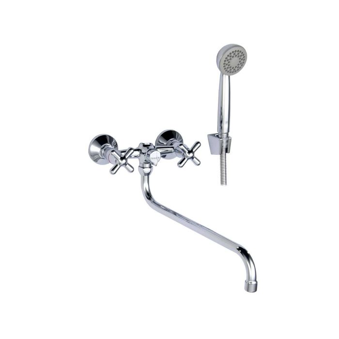 Смеситель для ванны SWES ECO Extra 2XBES6, излив 350 мм