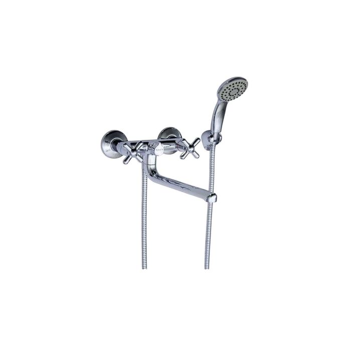 Смеситель для ванны SWES Extra 2XCAZ2, излив 200 мм