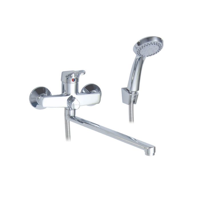 Смеситель для ванны SWES Globo 1GCKL2, излив 200 мм