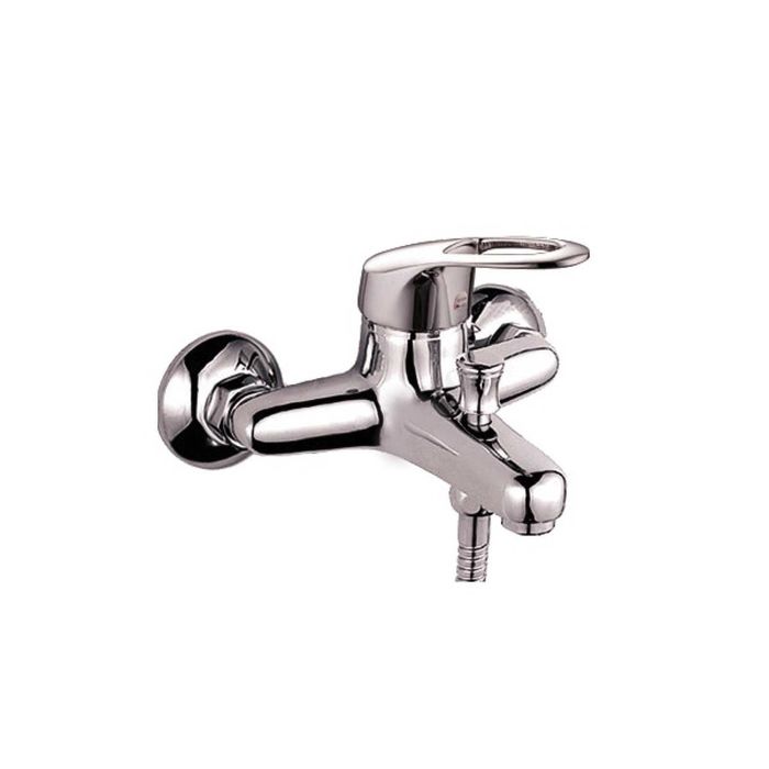 Смеситель для ванны Potato Р3029, с коротким изливом, силумин