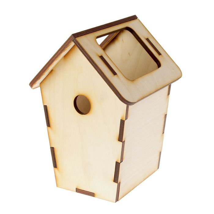 Домик для декора "Под столовые приборы" набор 7 деталей, 21х15х12см