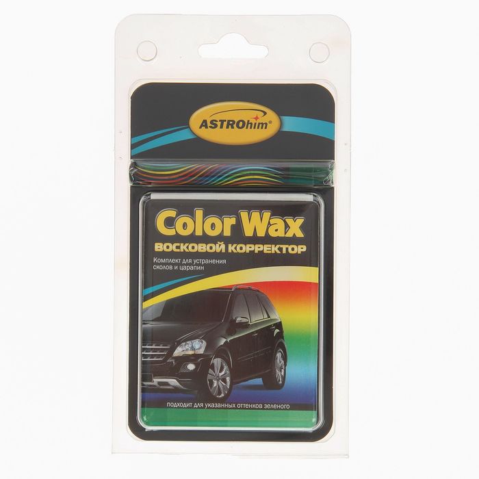 Восковой корректор Астрохим, зеленый