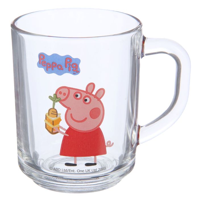 Кружка 250 мл "Свинка Пеппа. Морковка"