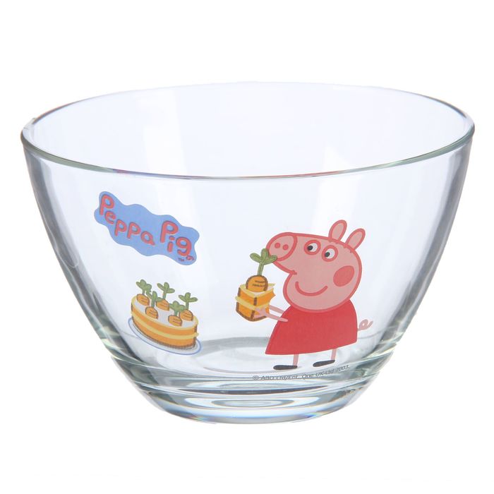 Салатник 250 мл "Свинка Пеппа. Морковка", d=13 см