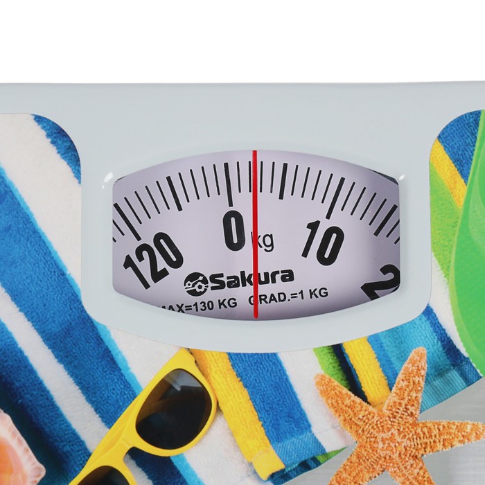 Весы напольные Sakura SA-5000-2, механические, до 130 кг