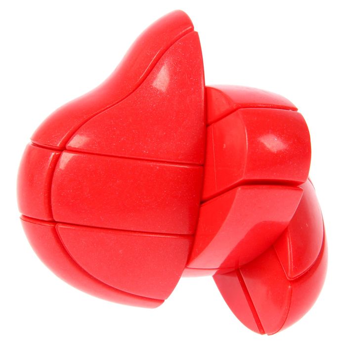 Игрушка развивающая головоломка "Сердце", с вращающимися элементами, цвета МИКС