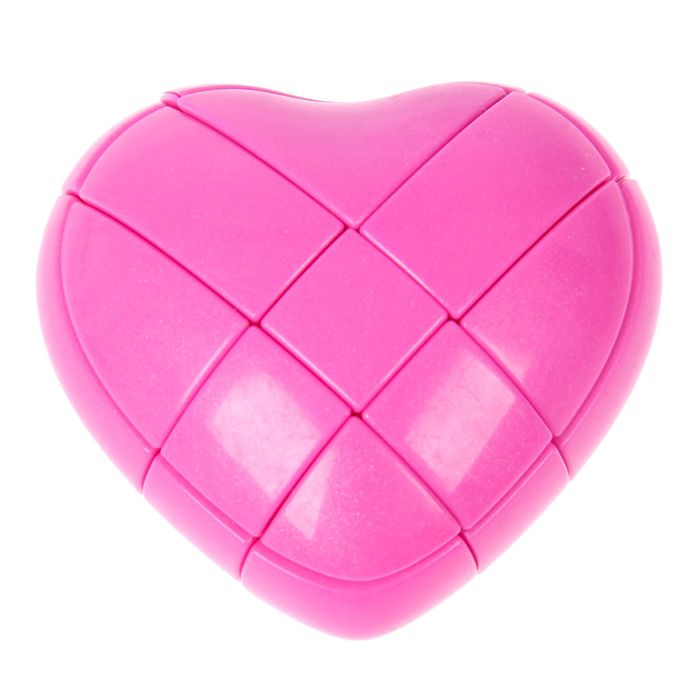 Игрушка развивающая головоломка "Сердце", с вращающимися элементами, цвета МИКС