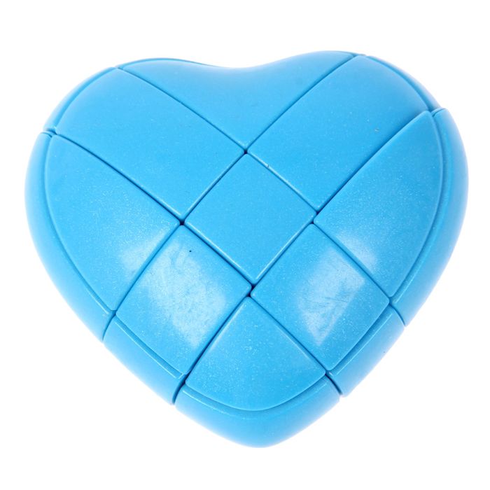 Игрушка развивающая головоломка "Сердце", с вращающимися элементами, цвета МИКС