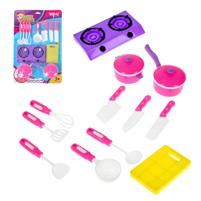 Набор посуды "Счастливая хозяйка-1", 14 предметов