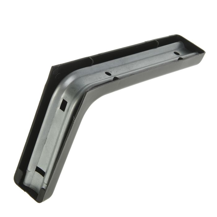 Полкодержатель, 183х114х35 мм, черный