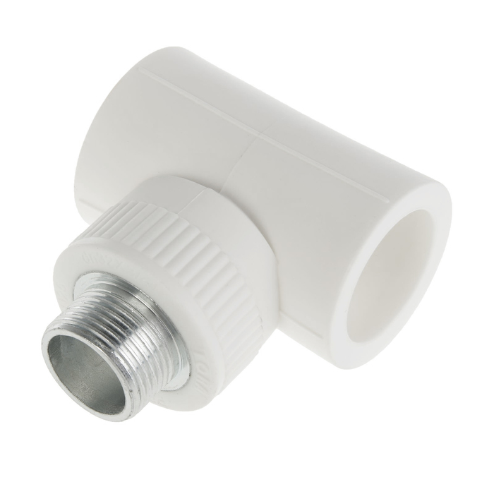 Тройник комбинированный Fora, полипропиленовый, 32 мм х 3/4" х 32 мм, наружная резьба