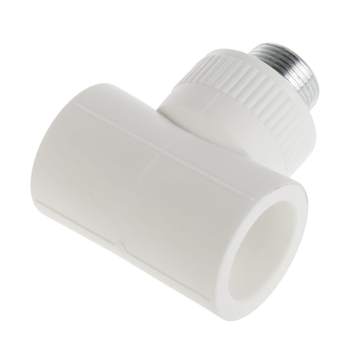 Тройник комбинированный Fora, полипропиленовый, 32 мм х 3/4" х 32 мм, наружная резьба