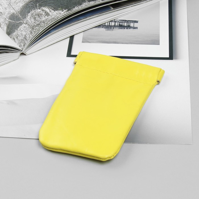 Ключница на пружине, кольцо на цепочке, анилин жёлтый