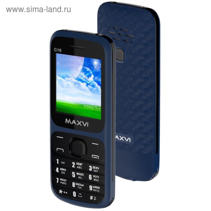 Сотовый телефон Maxvi C15 Marengo Black