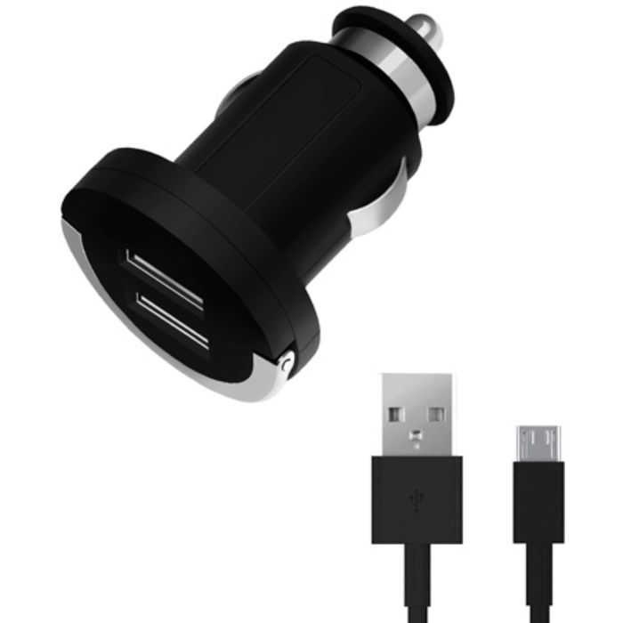 Авто З/У Deppa (11206) Ultra 2 USB-micro USB 2.1 A черный