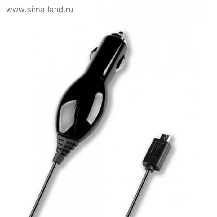 Авто З/У Deppa (22105) micro USB 1000 mA, черный