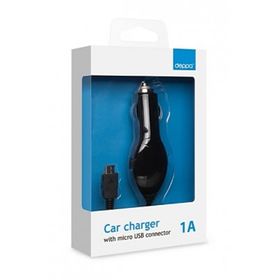 

Авто З/У Deppa (22105) micro USB 1000 mA, черный