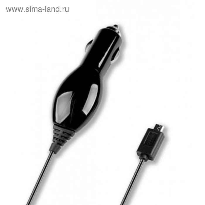 Авто З/У Deppa (22124) micro USB 2100 mA, черный