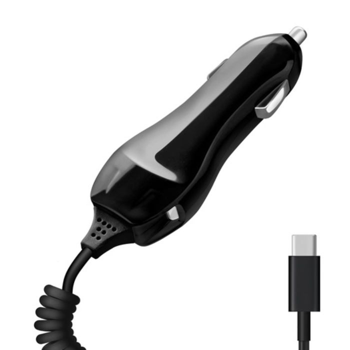 Авто З/У Deppa (22132) Type-C 2100 mA, черный