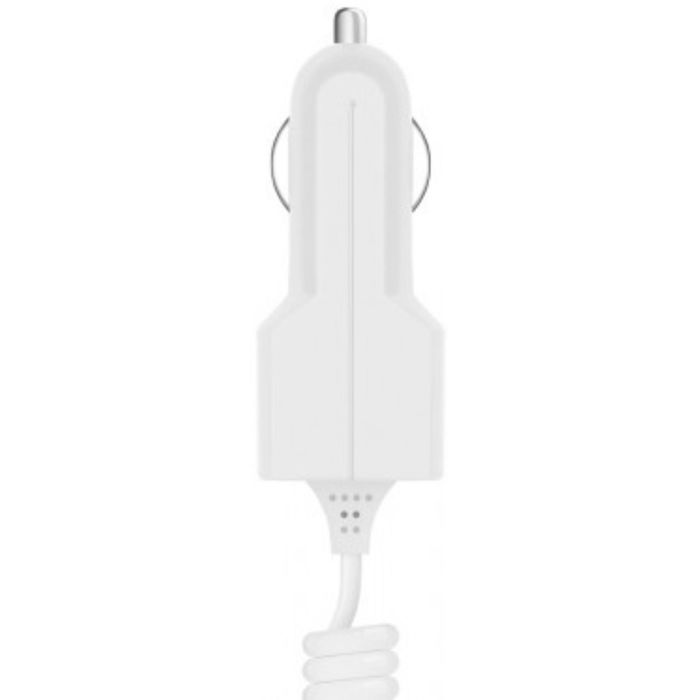 Авто З/У Prime Line (2200) Apple 30-pin iPhone 3/4 1000 mA, белый