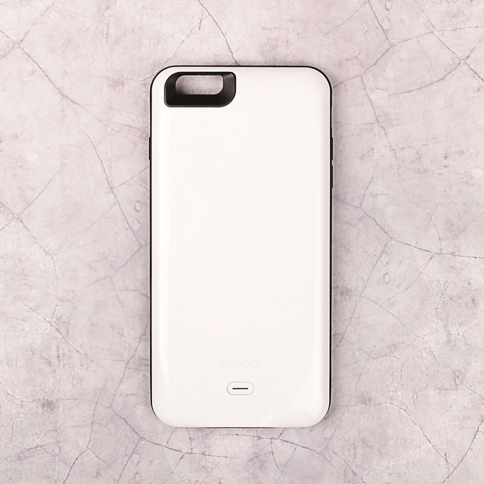Аккумулятор-чехол DEPPA для Apple iPhone 6/6S Plus NRG Case, белый 3800 мАч