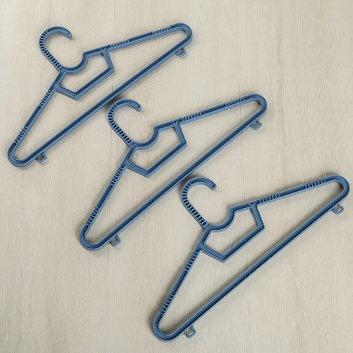 Набор вешалок, детских 3 шт, размер 40-42, цвет МИКС