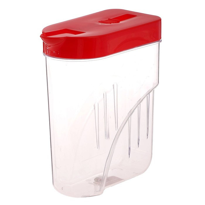 Банка для сыпучих продуктов 1 л, цвет МИКС