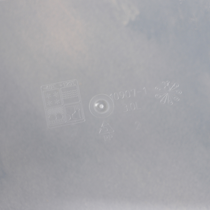 Контейнер для СВЧ 3 л "Лайт", цвет МИКС