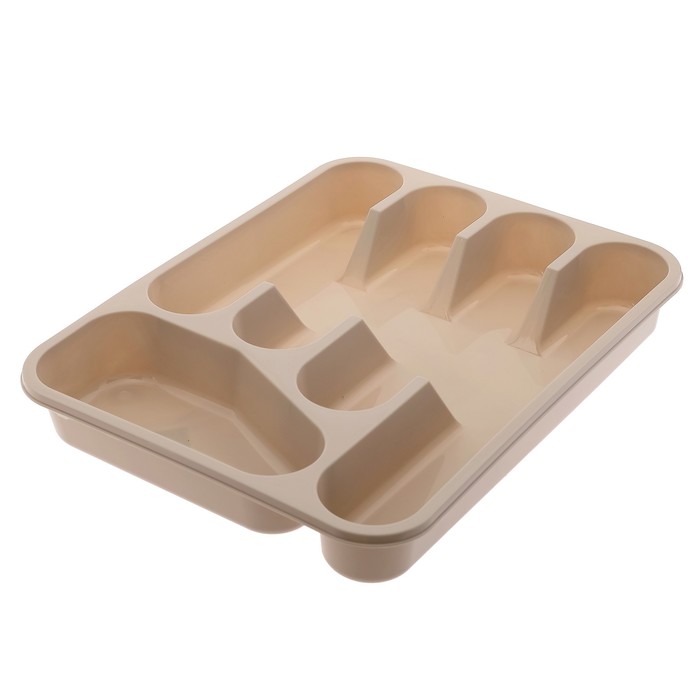 Лоток для столовых приборов, цвет МИКС